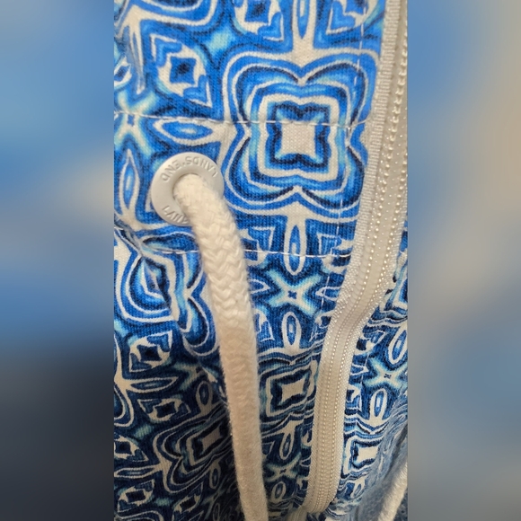 Lands'end  Long Sleeve Full Zip Hoodie - Picture 5 of 8